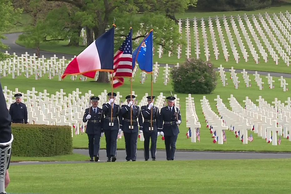 EN IMAGES. Memorial Day au cimetière américain de SaintAvold, "nous