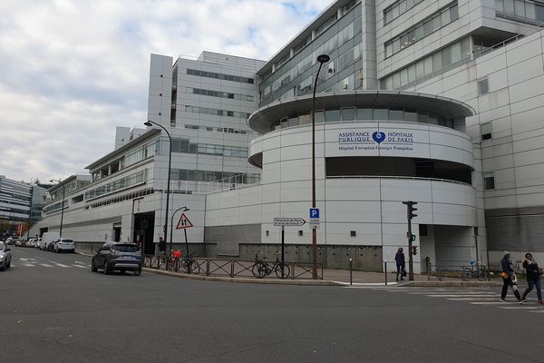 L'hôpital Pompidou à Paris (XVe).