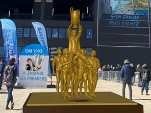 La statue ressemblera à cela, selon le dessin 3D du sculpteur, Joël Vergne.