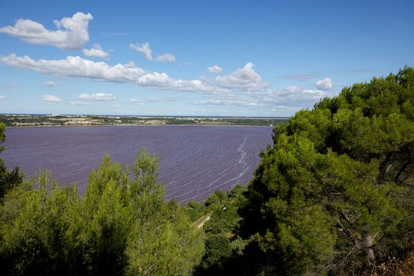 L'étang de Lavalduc, à Fos-sur-Mer.