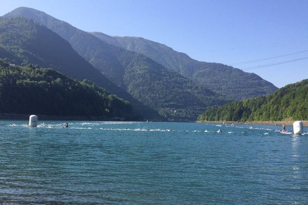 Triathlon Alpe d'Huez 2018, Lac du Verney, Isère