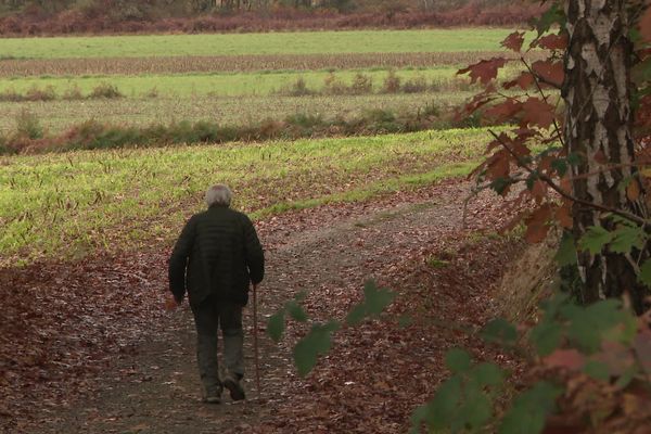 Pierre Lebeau arpente ce chemin depuis des dizaines d'années.