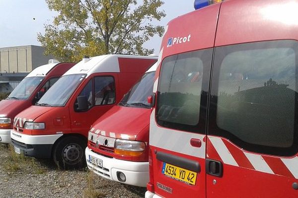 St-Etienne - les pompiers de mettent leur matériel en vente