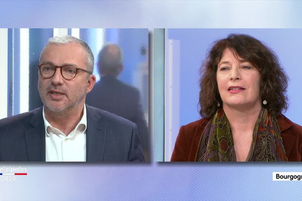 Municipales 2020 Nevers :  Denis Thuriot (LREM) et Nathalie Charvy (EELV-PCF)