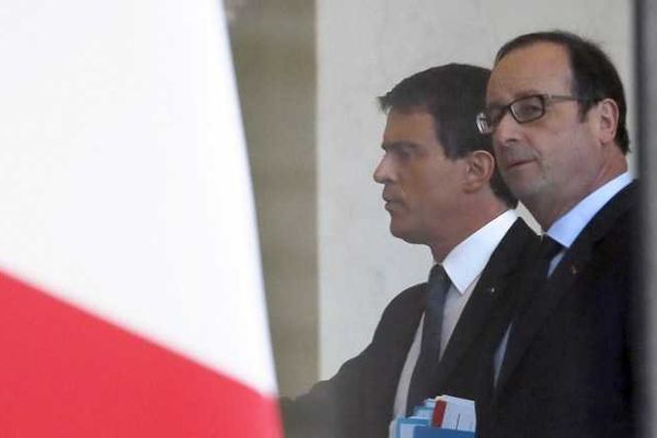 Palais de l'Elysée (Paris), ce lundi. 