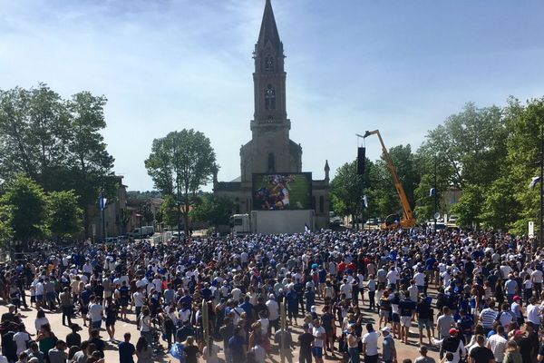 Comme pour la demi-finale, les supporters ont rendez-vous place Pierre Fabre