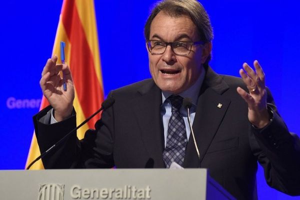 Le président de la Catalogne Artur Mas pourrait être interdit d'exercer une fonction publique élective.