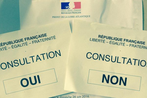 bulletins oui ou non, lors de la consultation en juin 2016