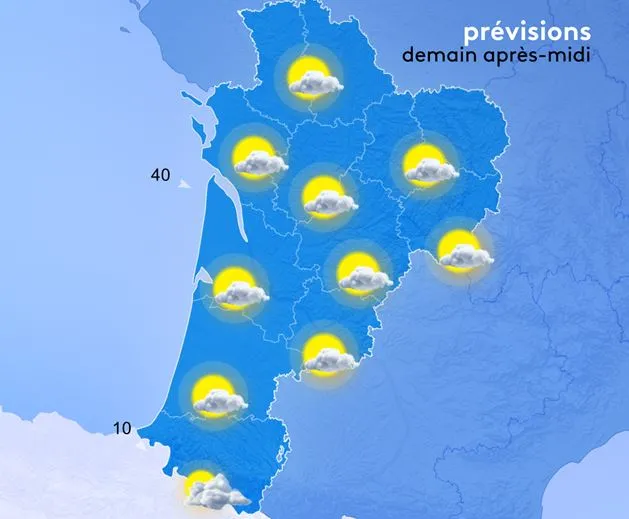 Les Prévisions Météo France 3 Nouvelle Aquitaine Du Mercredi 30 Août