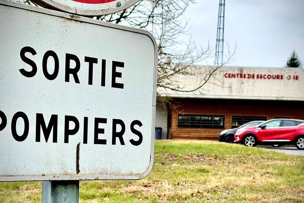 Le centre d'incendie et de secours de Marcillac-la-Croisille, en Corrèze