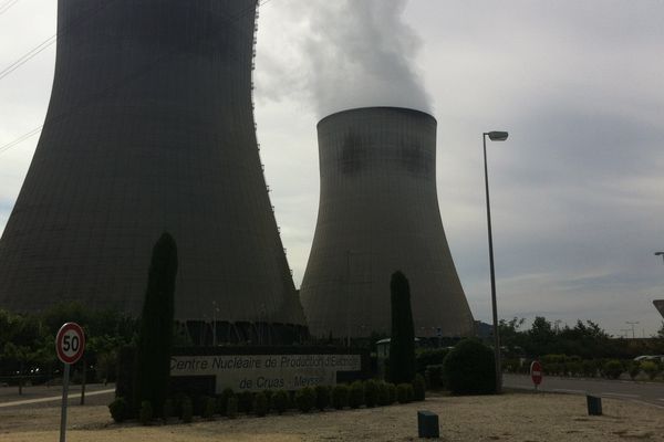 Aucun piquet de grève ce matin à la centrale de Cruas, en Ardèche.