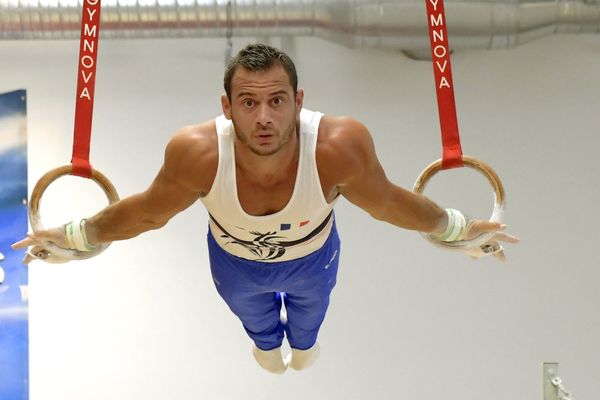 Samir Aït Saïd à l'entraînement en septembre 2018.