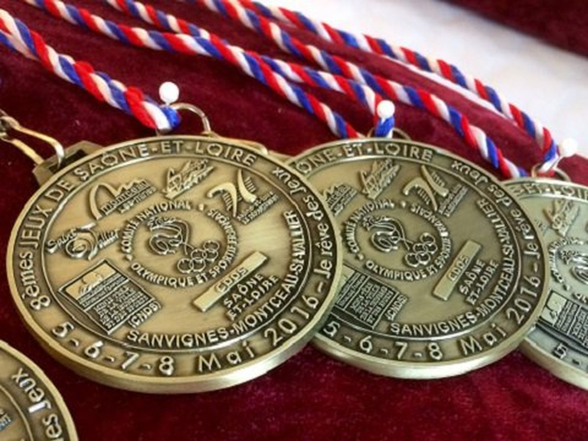 Médaille bronze : récompense sportive - Les Sables Noirs