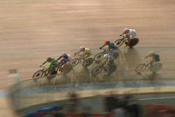 Au Vélodrome de Roubaix, ce vendredi soir.