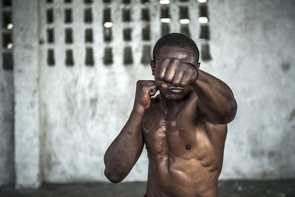 Photo William Dupuis  pour Starting Blocks. La boxe au Congo.