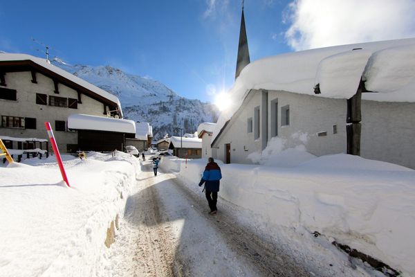 Le domaine de Balme, qui réunit les stations de Vallorcine et du Tour, en décembre 2017. 