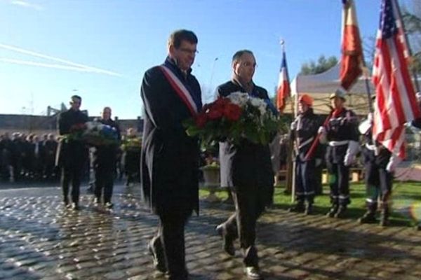 Une cérémonie était organisée ce samedi à Carentan en l'hommage de Jack Womer, décédé le 28 décembre dernier.