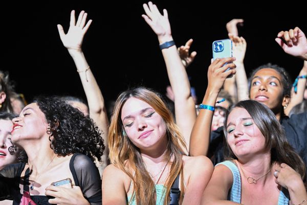 Le public du festival Rock en Seine, le 27 août 2022.