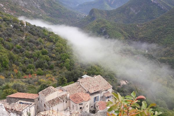 Sigale, village de la vallée de l'Estéron 