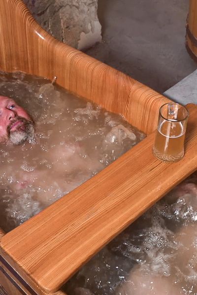 La mousse du bain bouillonnant provient des composants de la bière.