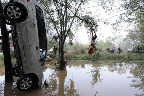 Photo prise à Grabels dans l'Hérault le 7 octobre 2014