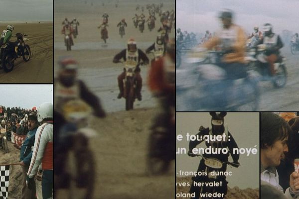 Des images de l'Enduro du Touquet 1978