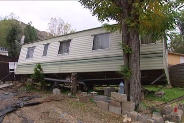 Quatre campings de la Brague ont fermé suite aux inondations du 3 octobre 2015.