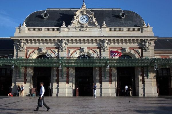 La gare de Nice.