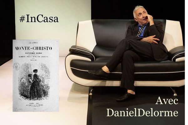 Daniel Delorme, comédien et grand amateur d'Alexandre Dumas
