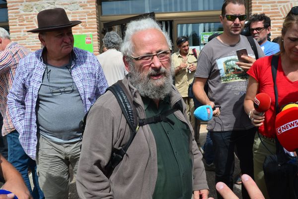 "Il y eu consentement mais pas consensus sur la résolution " explique Christian Conrad, membre du Collectif du Testet, le lundi 9 septembre 2019 à la sortie de la réunion du projet de territoire de Sivens.