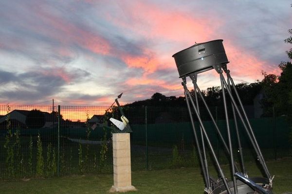 Le télescope de 18 pouces de l'Uranoscope de Gretz-Armainvilliers 