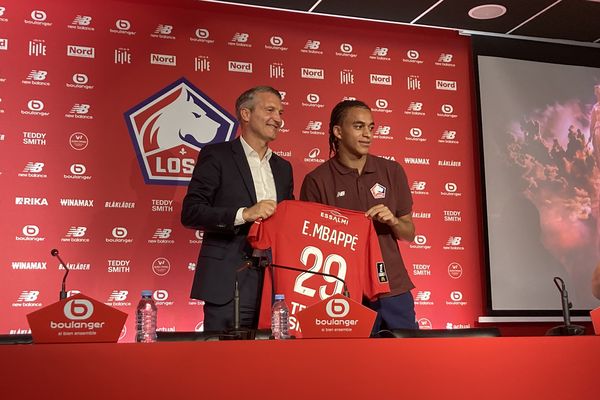 Ethan Mbappé, 17 ans, vient de s'engager avec le LOSC