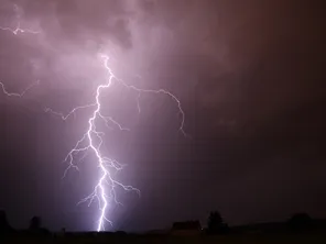 Les orages abattus dans la nuit du 13 au 14 août n'ont pas occasionné trop de dégâts en Côte-d'Or (image d'illustration)