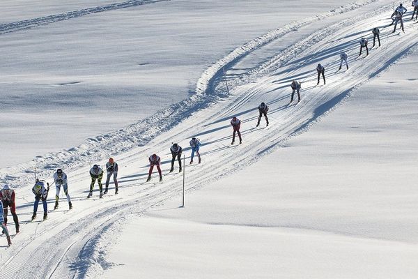 La Transjurassienne est la plus longue des courses de ski nordique en France 