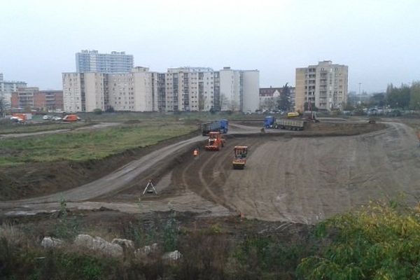 Le chantier de l'hippodrome de Toulouse a démarré fin novembre. 