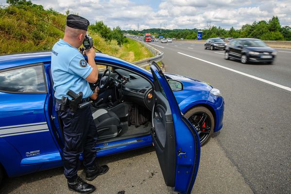 L'homme s'était fait flasher sur la nationale 7 et l'autoroute A7 en septembre 2019. (illustration)