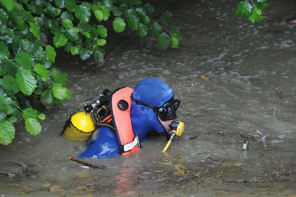 Un plongeur de la gendarmerie. Photo d'archives