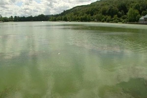 Après la mort d'un chiot, les activités nautiques sont interdites sur le Lac de Caniel, le temps de vérifier la prolifération d'algues bleues dans l'eau.
