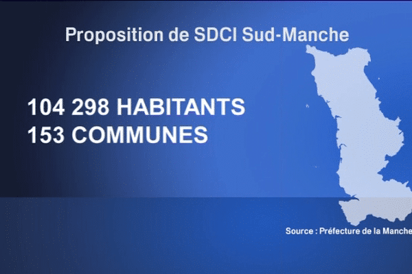 Avec la réforme, la nouvelle intercommunalité du Sud-Manche pourrait regrouper 6 communautés de communes soit plus de 100 000 habitants. 