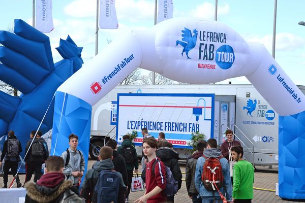 Avec la French Fab, Le secteur industriel fait le tour de France, comme ici à Chassieu le 5 mars 2019