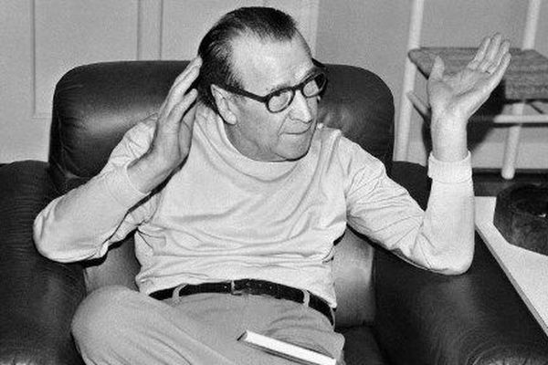 Georges Simenon en 1975