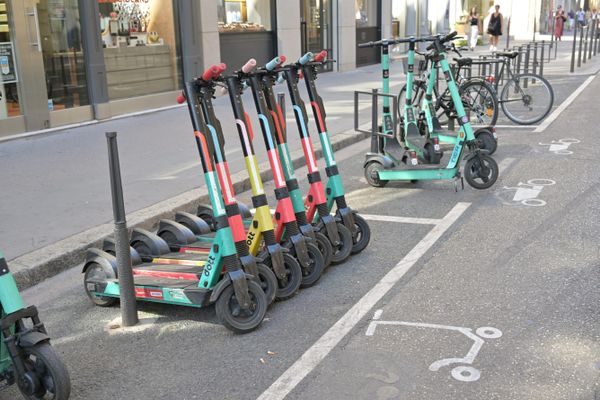 Les trottinettes en libre-service ont fait leur apparition dans les rues de Lyon en 2018.