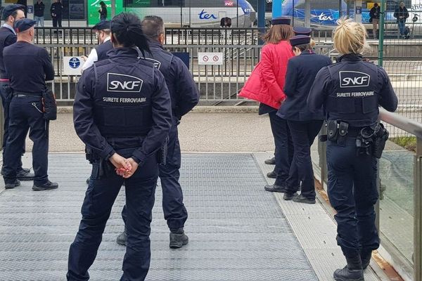 Contrôles anti-fraude Gare de Vaise - 02 avril 2019