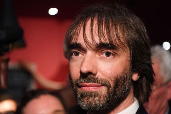 Cédric Villani, lors de l’annonce de sa candidature en septembre 2019.