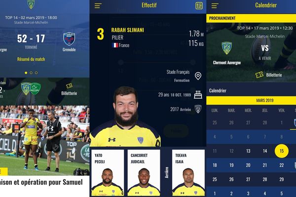 L'ASM a lancé sa nouvelle application.