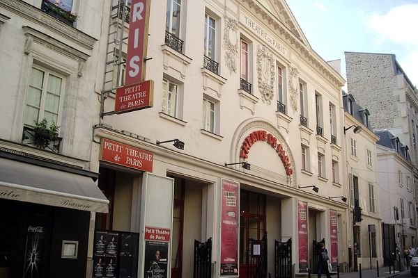 Façade du Théâtre de Paris (illustration)