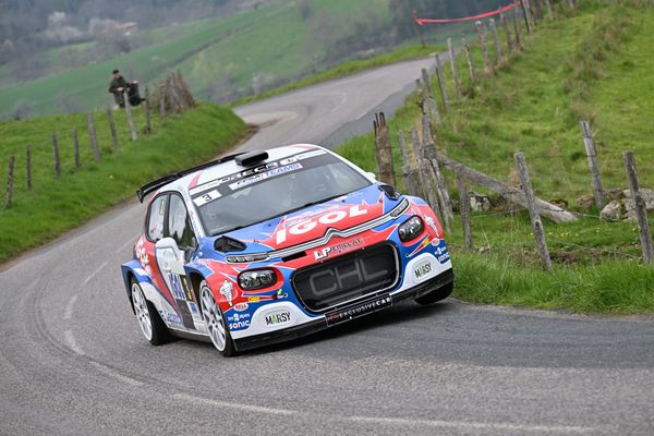 Yoann Bonato et Benjamin Boulloud ont remporté la 75ᵉ édition du rallye Rhône-Charbonnières