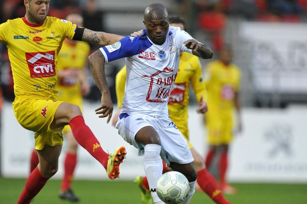 Christian Bekamenga jouait à Troyes la saison dernière