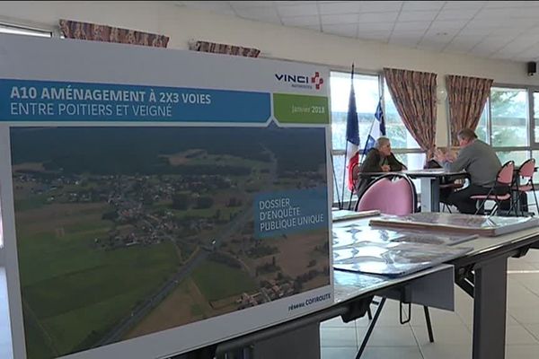 L'enquête publique a été menée dans 26 communes de la Vienne et de l'Indre-et-Loire, concernées par le projet d'élargissement de l'A10.