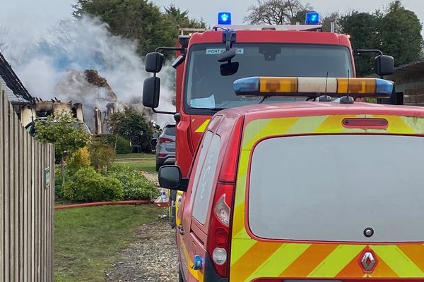 80 pompiers ont été mobilisés.